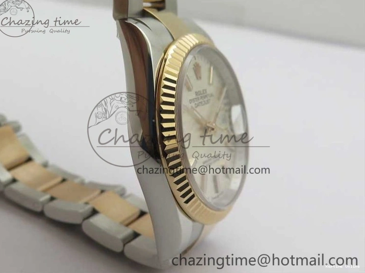 0401 DateJust 36 SS RG 126231 BP Maker 1:1 Best Edition Silver Dial on Oyster Bracelet EasyMatch 2511